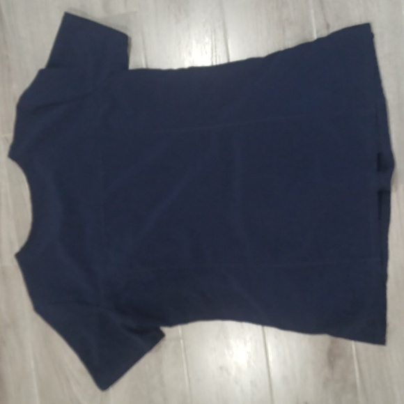 Scrubstar Performance navy blue short sleeve scrubs scrub top indigo small - Picture 7 of 12